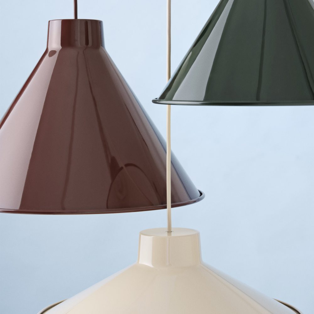 PRE-ORDER | MUUTO Top Pendant Lamp, Deep Red – 4 Sizes