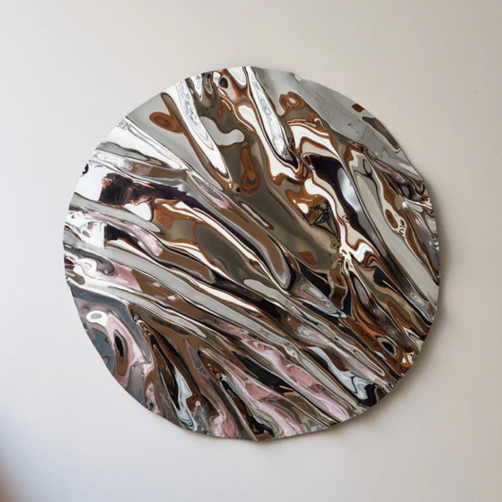 PRE-ORDER | CAIA LEIFSDOTTER Round Psychedelic Mirror/Wall Sculpture – 3 Sizes