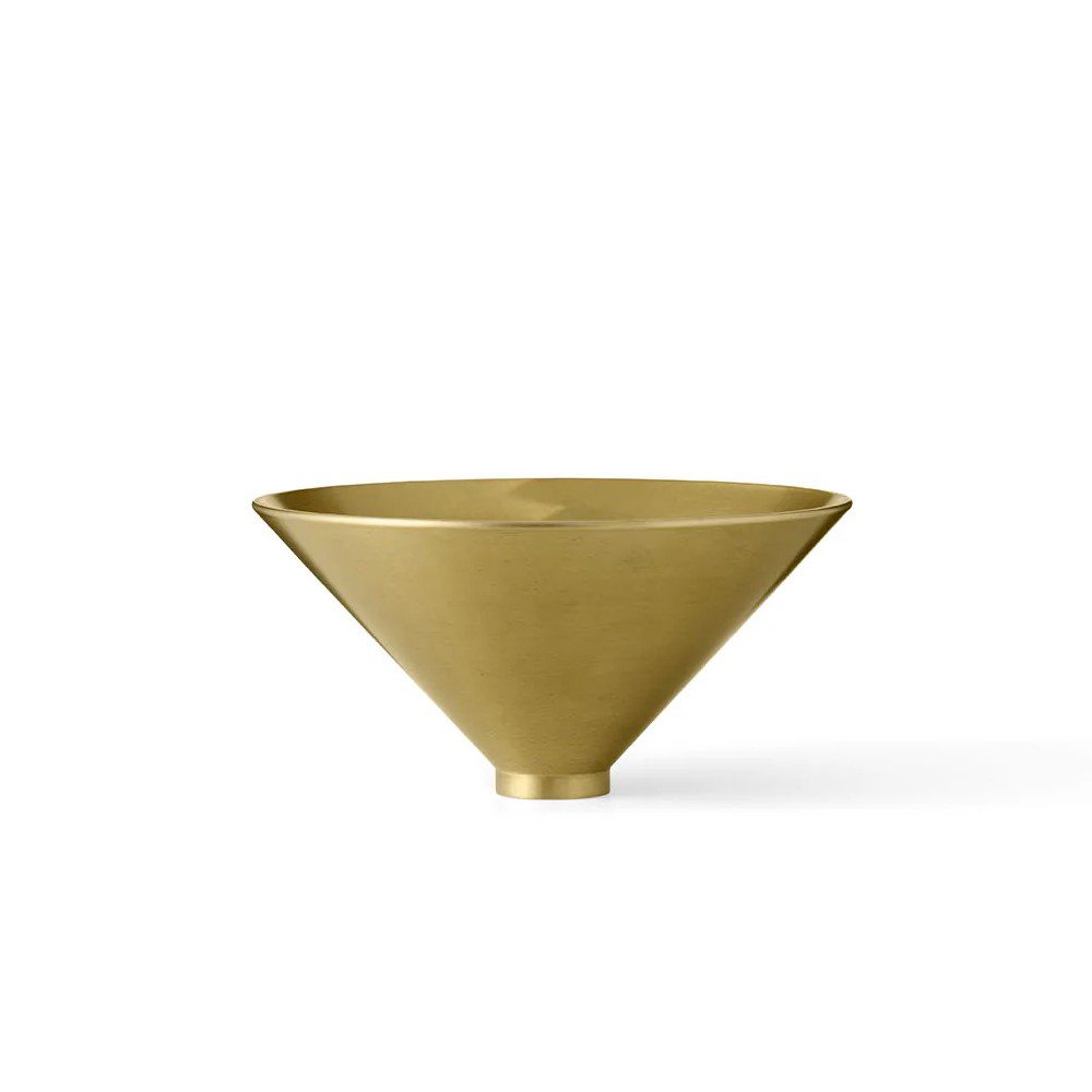 AUDO CPH Taper Bowl, Brass