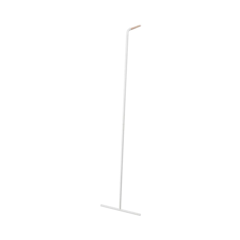 YAMAZAKI Tower Leaning Coat Hanger Rack, White