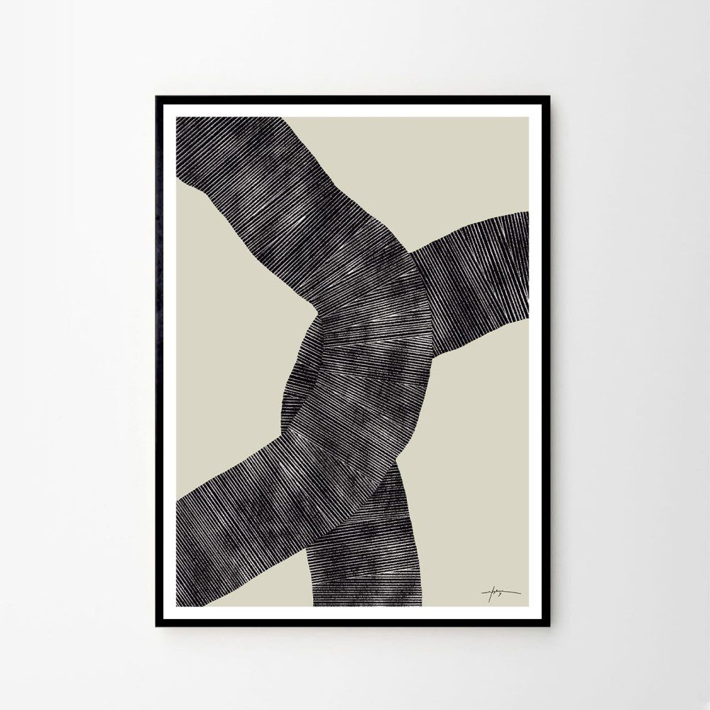 THE POSTER CLUB Studio Paradissi, Abstract 696, Poster Art Print, 50x70cm