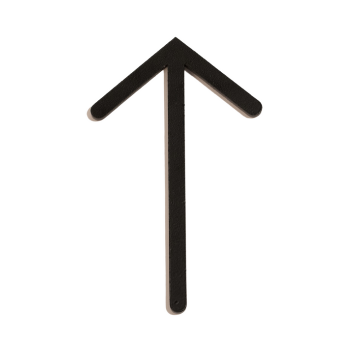 DESIGNSTUFF Signage, Arrow, Black