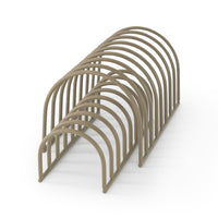 DESIGNSTUFF Dish Drainer, Khaki (Set of 2)