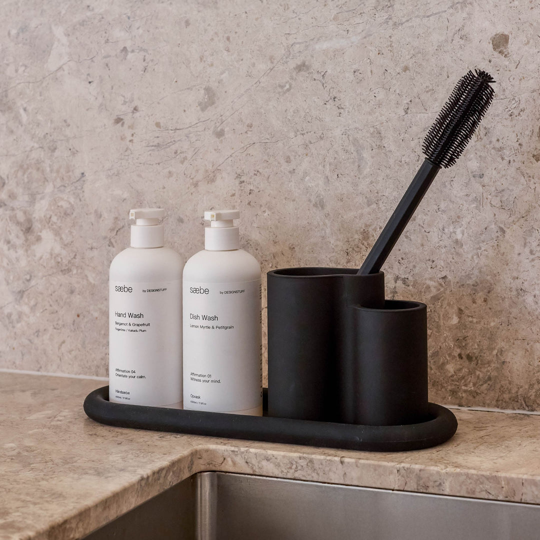 DESIGNSTUFF VANA Bottle Brush, Black