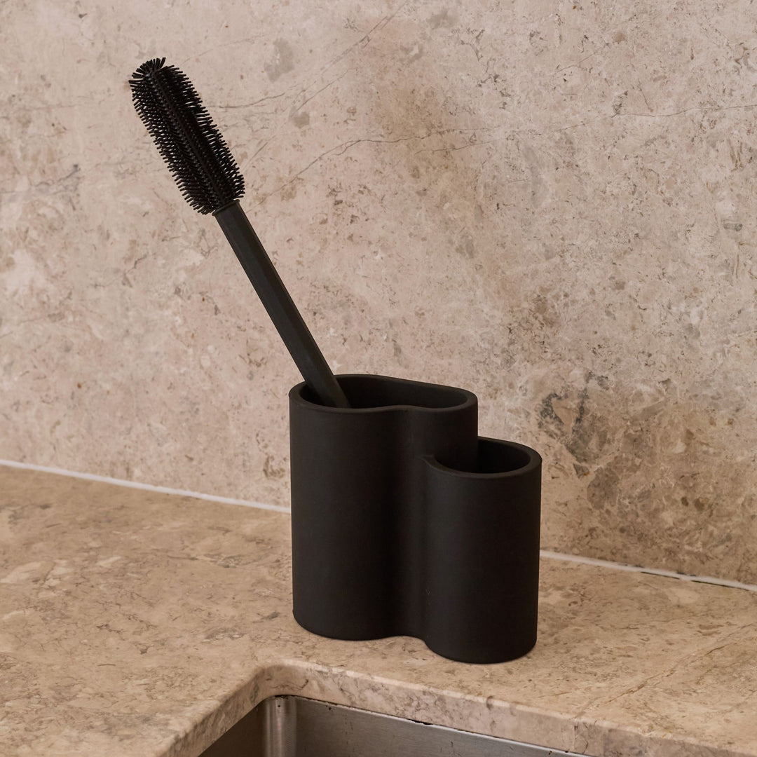 DESIGNSTUFF VANA Bottle Brush, Black