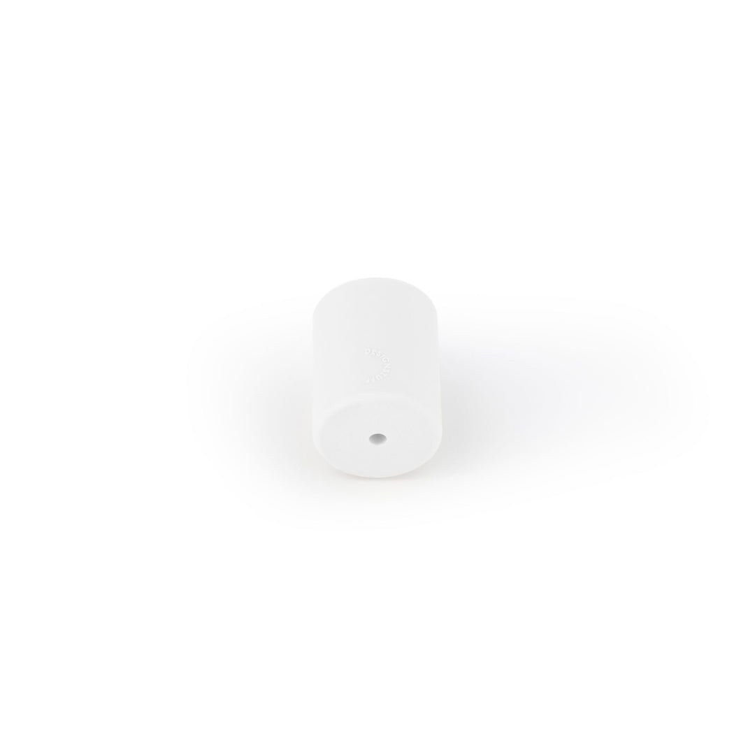 DESIGNSTUFF Toothbrush Holder, White