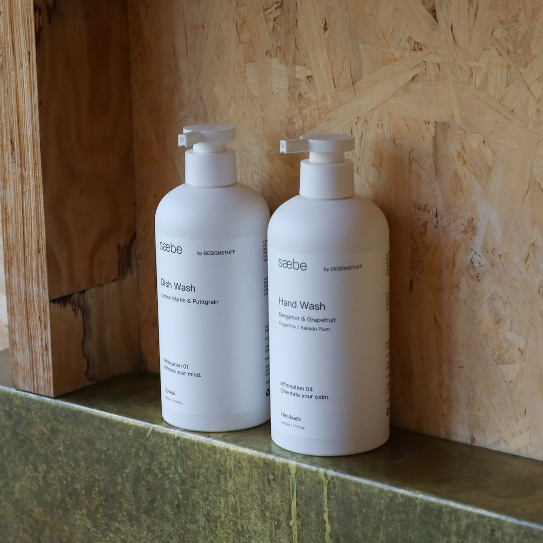 DESIGNSTUFF Saebe Cleanse Box, Dish Wash & Hand Wash