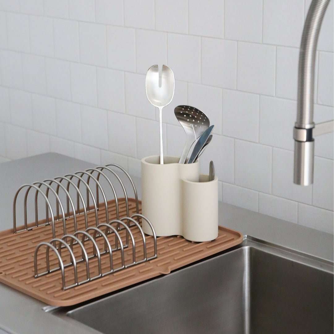 Cutlery Drainer Dish Drying Mat Tesco Dish Drainer Pads Hotsell