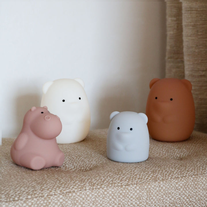 DESIGNSTUFF LUMA Bear Night Lamp, Chalk