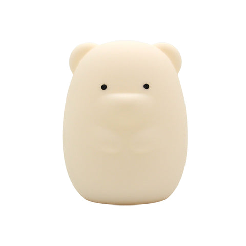 DESIGNSTUFF Bear Kids Night Lamp, Chalk