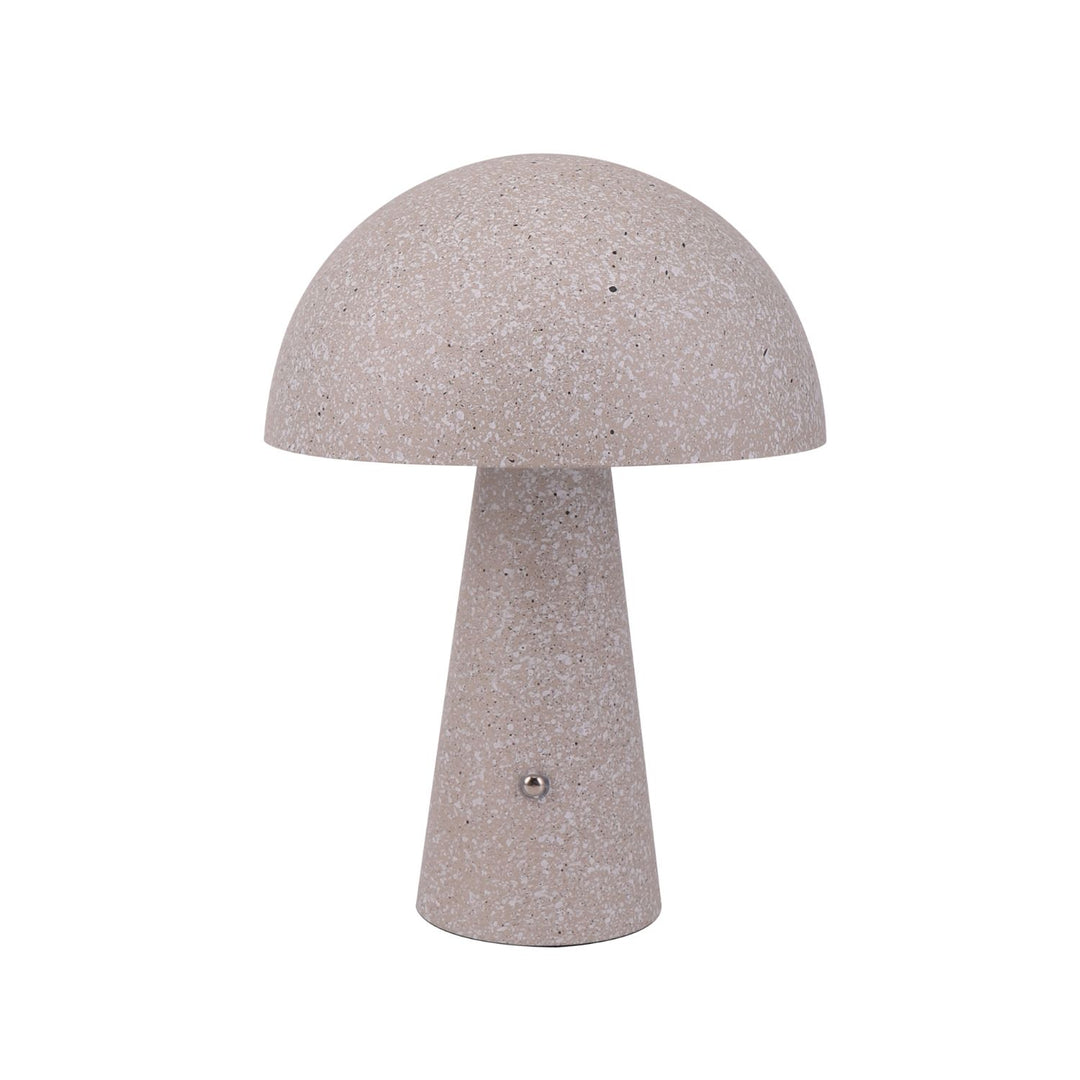 DESIGNSTUFF Loui Portable Table Lamp, Sand