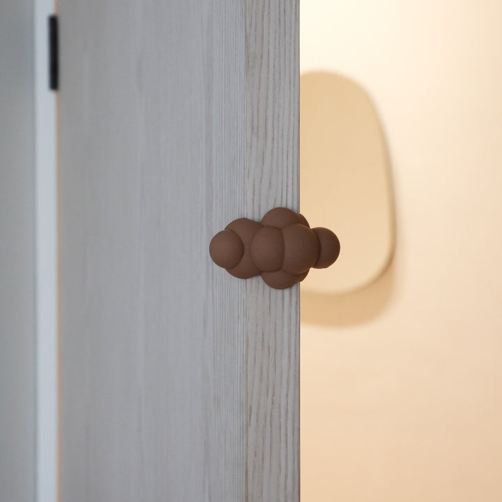 DESIGNSTUFF Cloud Door Stop, Camel