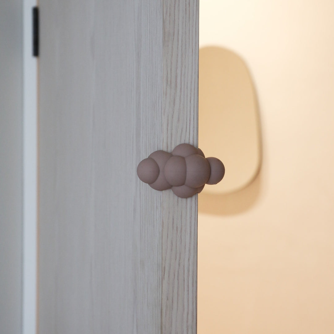 DESIGNSTUFF Cloud Door Stop, Clay