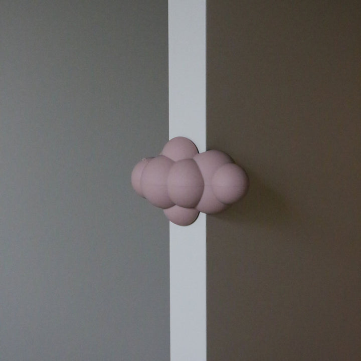 DESIGNSTUFF CUBI Cloud Door Stop, Clay