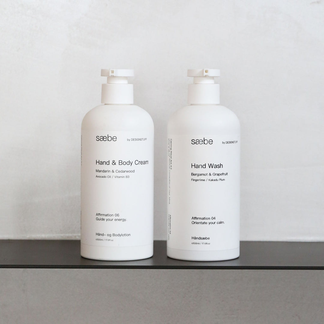 DESIGNSTUFF Saebe Gift Set, Hand Wash & Hand Cream
