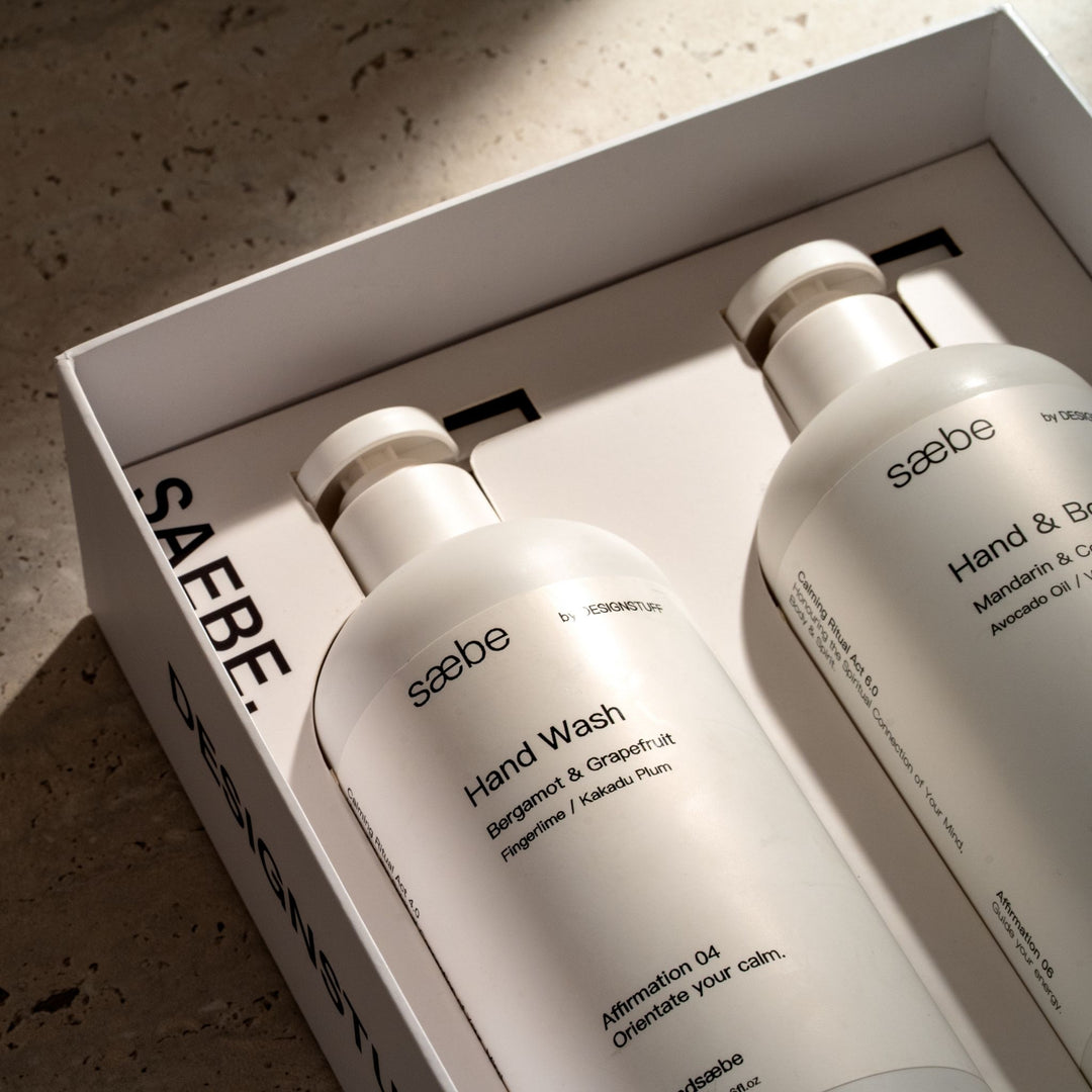 DESIGNSTUFF Saebe Gift Set, Hand Wash & Hand Cream