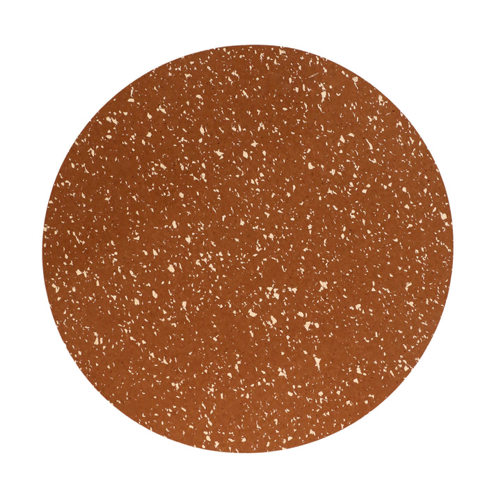 DESIGNSTUFF Speckle Round Placemat Ø37, Camel