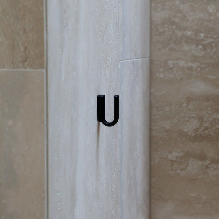 DESIGNSTUFF U-Curve Hook, Black