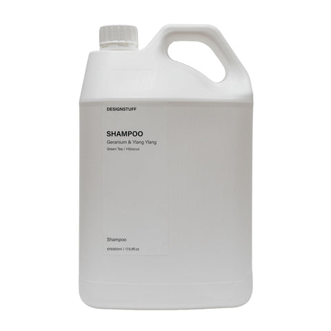 DESIGNSTUFF Shampoo Refill, Geranium & Ylang Ylang, 5L
