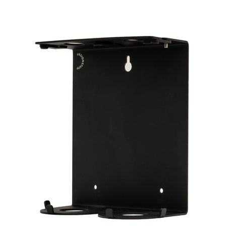 DESIGNSTUFF Lockable Soap Dispenser Holder, Dual 500ml, Black