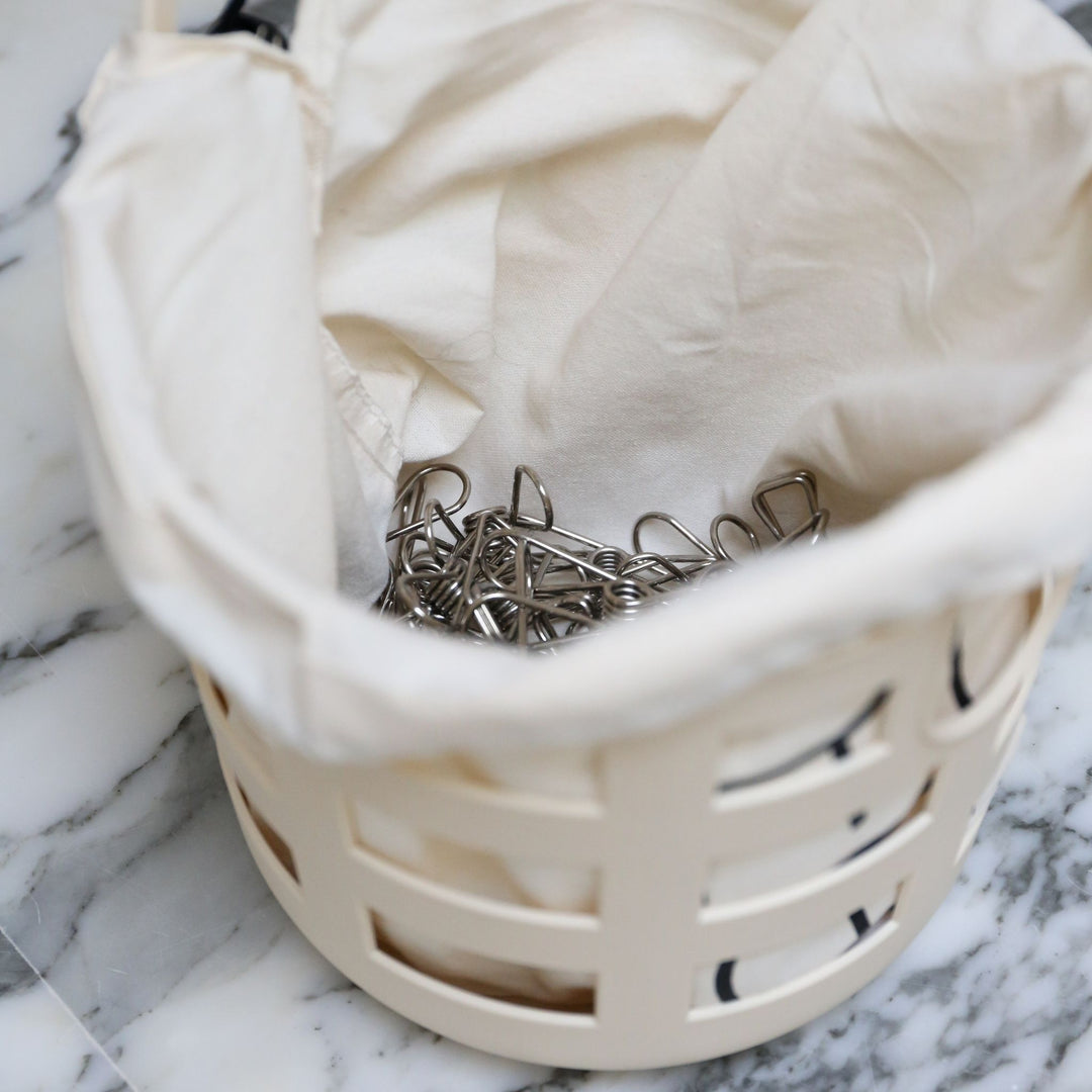 Enkel Studio Small Basket & Hang Pegs Bundle