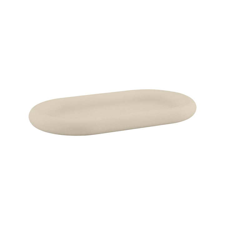 DESIGNSTUFF Bubble Silicone Tray, 22cm, Sand