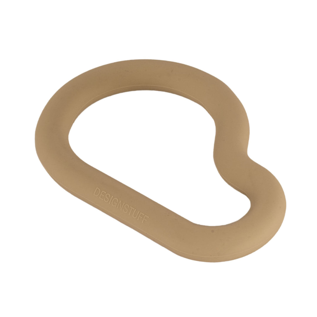 DESIGNSTUFF Curve Silicone Trivet, Sand