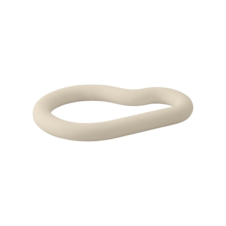 DESIGNSTUFF Curve Silicone Trivet, Sand