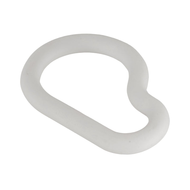 DESIGNSTUFF Curve Silicone Trivet, White