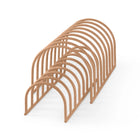 DESIGNSTUFF Dish Drainer, Camel (Set of 2)