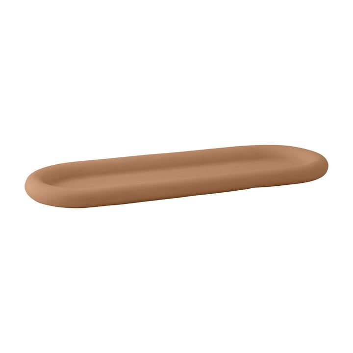 DESIGNSTUFF Bubble Silicone Tray, 35cm, Camel