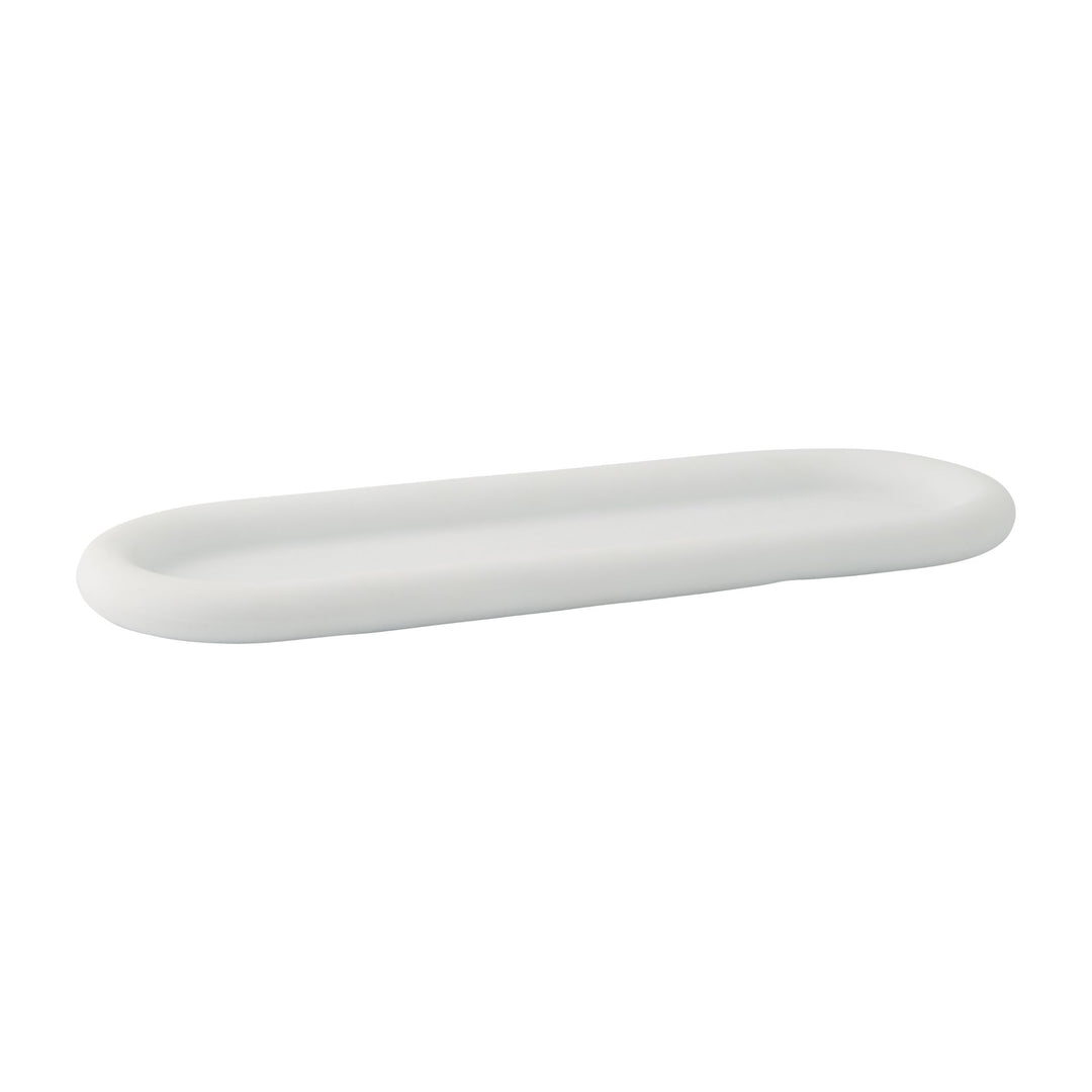 DESIGNSTUFF Bubble Silicone Tray, 35cm, White