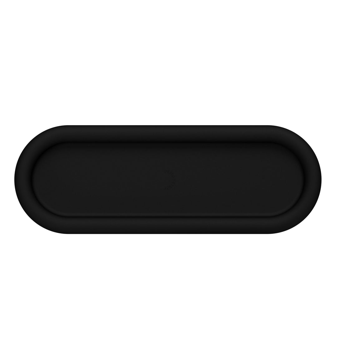 DESIGNSTUFF RUND Bubble Tray, 35cm, Black