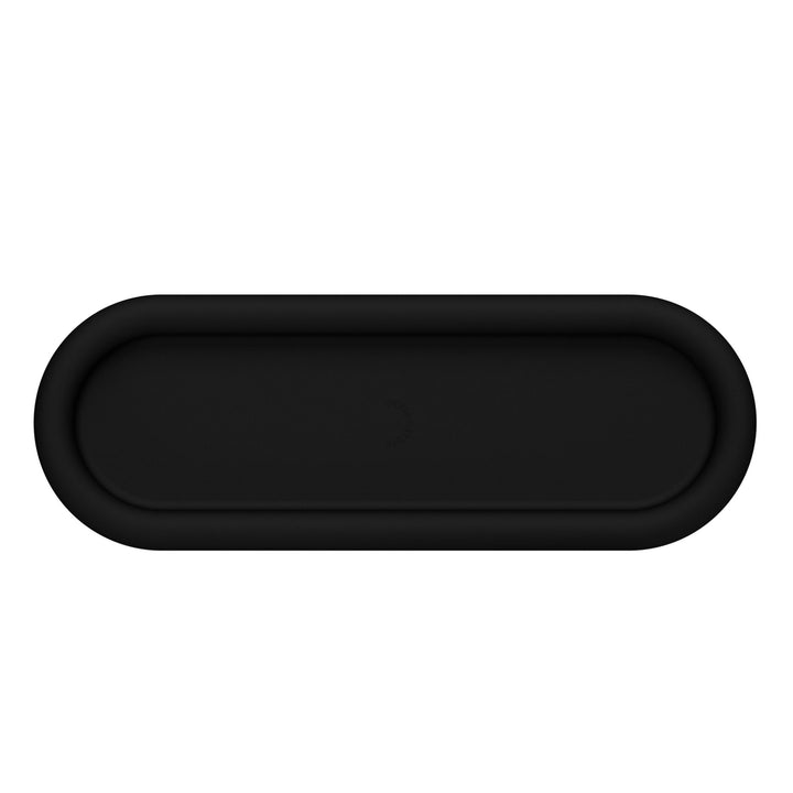DESIGNSTUFF RUND Bubble Tray, 35cm, Black