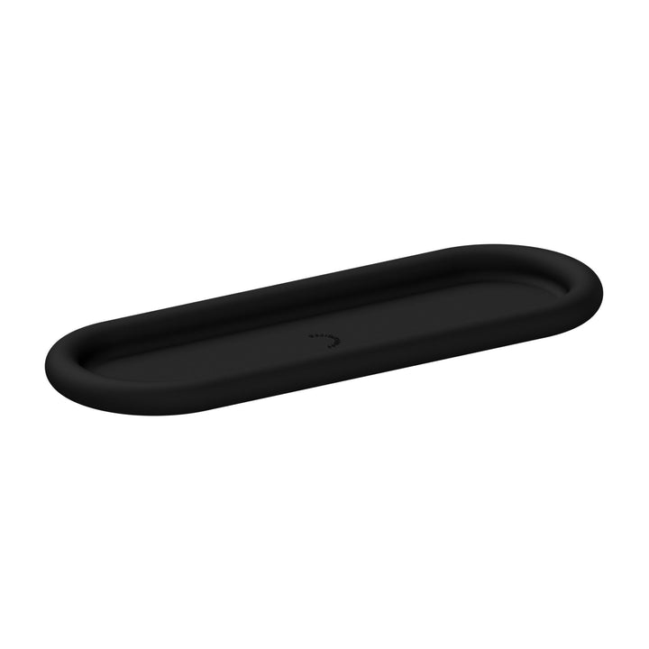 DESIGNSTUFF RUND Bubble Tray, 35cm, Black