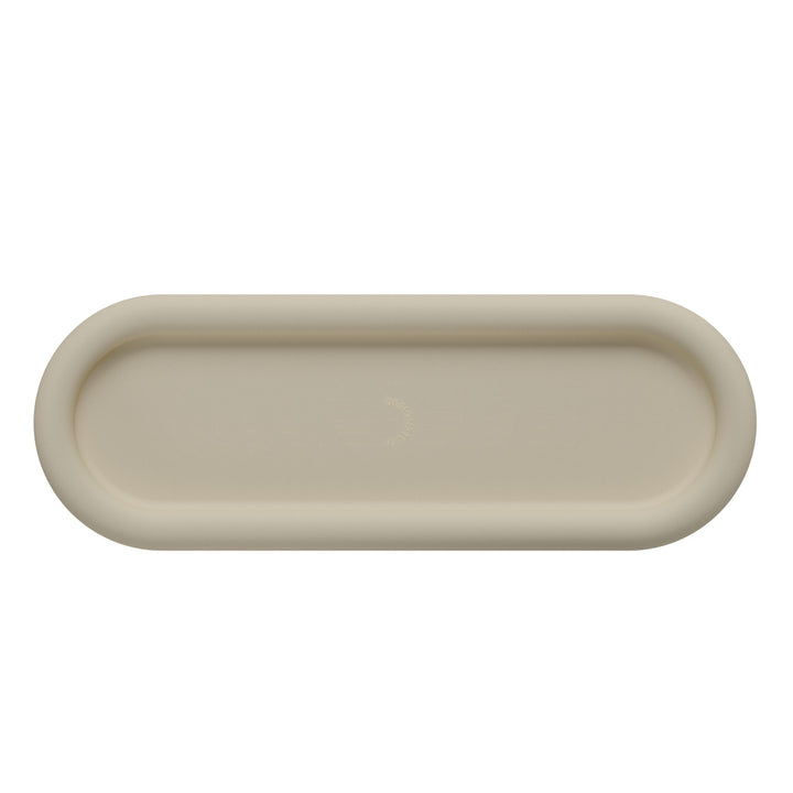 DESIGNSTUFF RUND Bubble Tray, 35cm, Sand