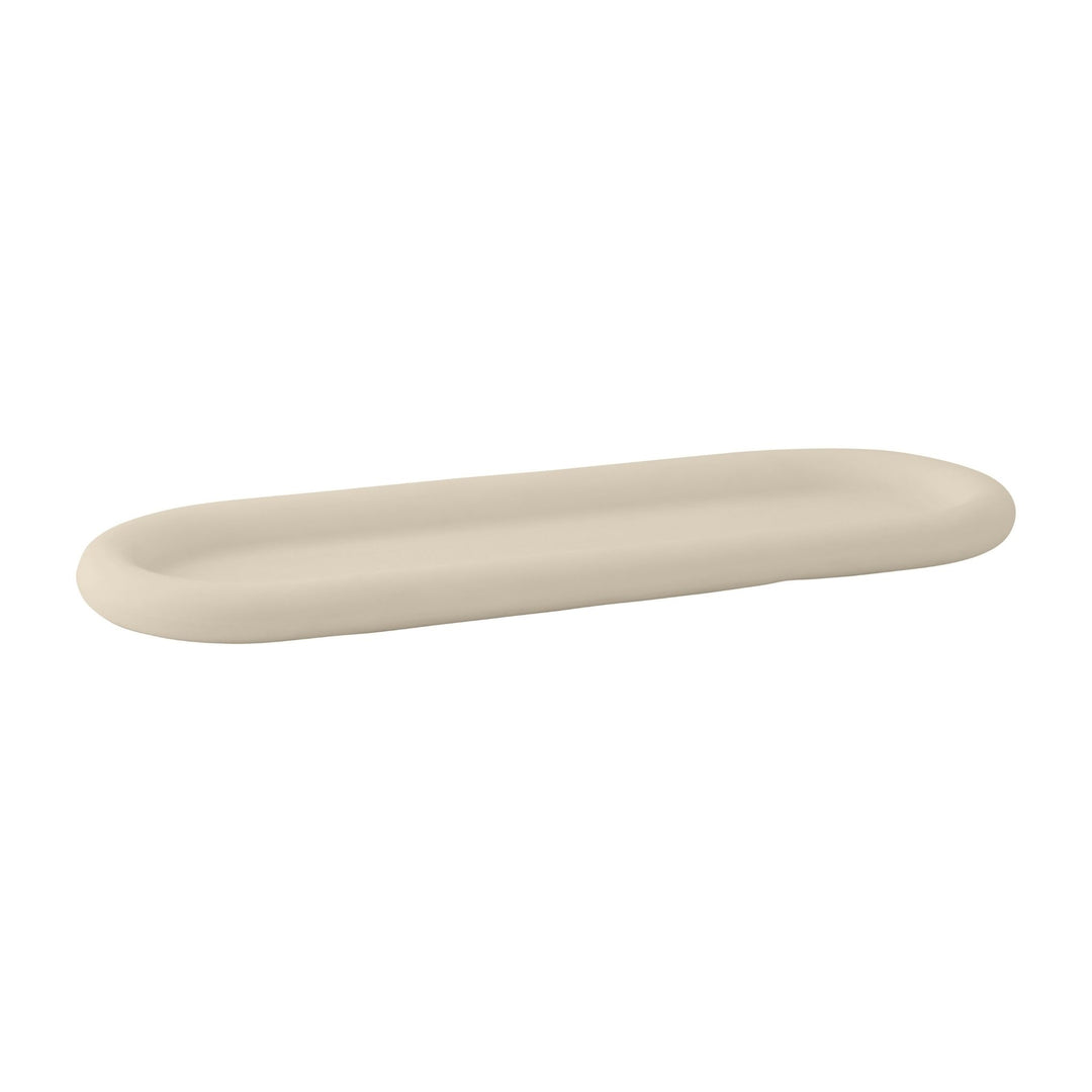 DESIGNSTUFF Bubble Silicone Tray, 35cm, Sand