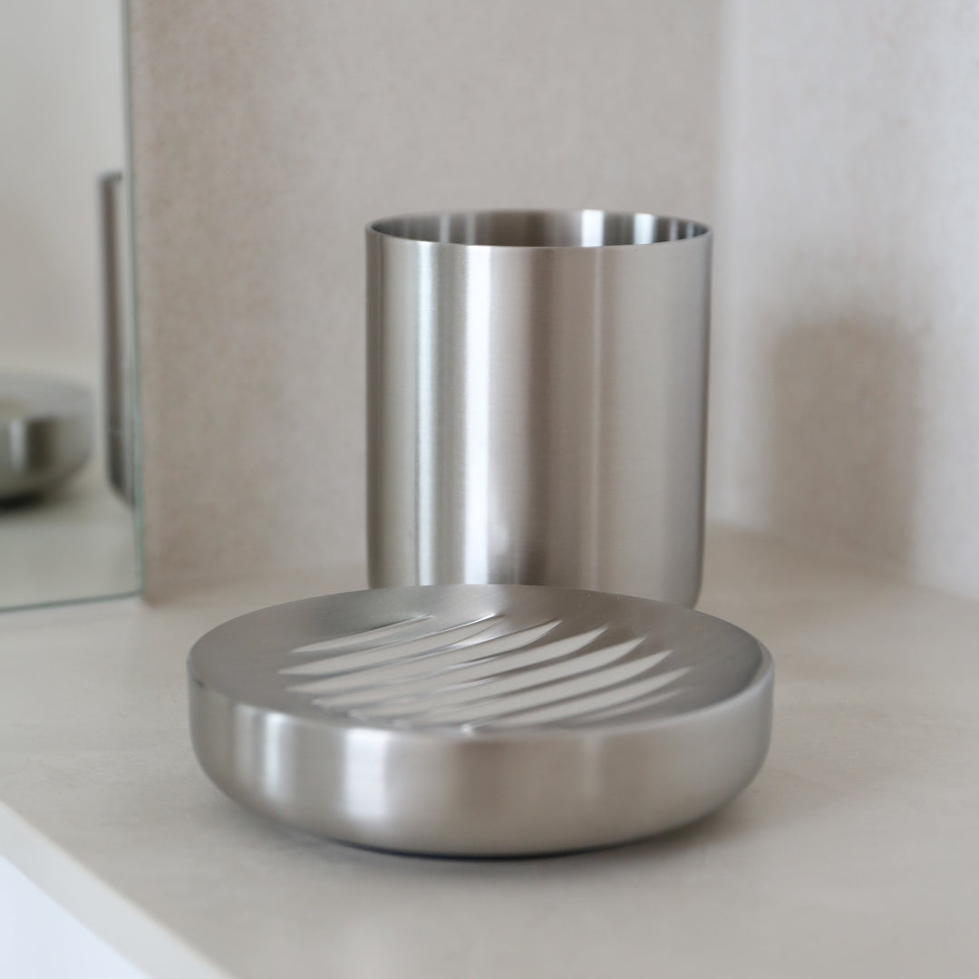 ZONE DENMARK Ume Soap Dish, Steel