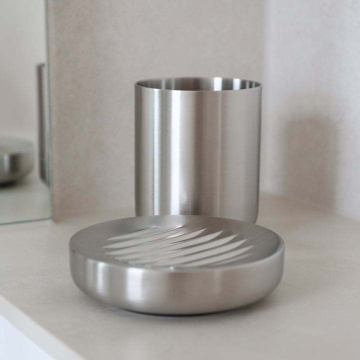 ZONE DENMARK Ume Soap Dish, Steel