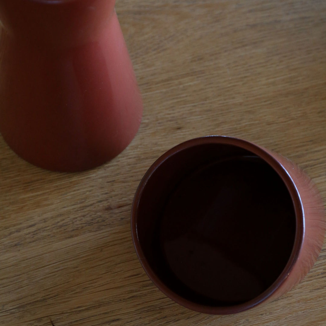 FERM LIVING Sola Salt Pig H10cm, Terracotta