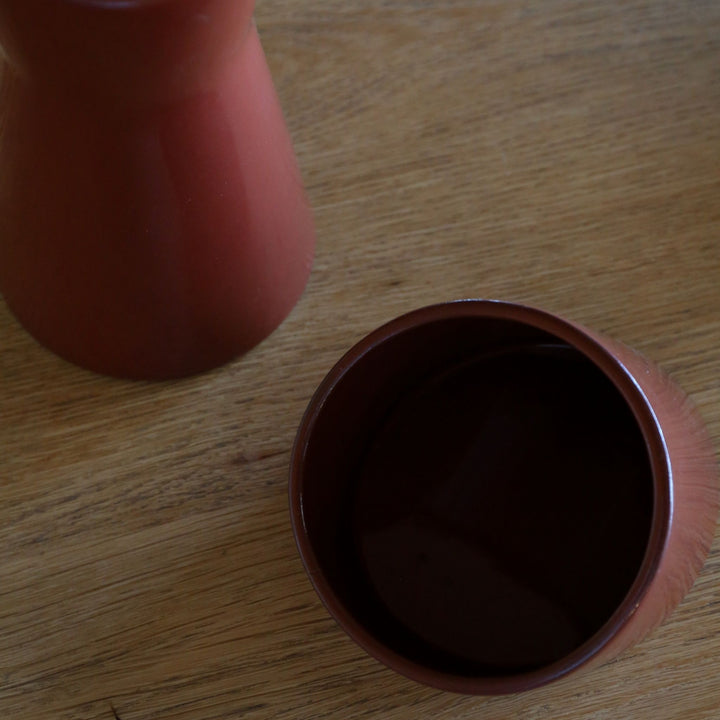 FERM LIVING Sola Salt Pig H10cm, Terracotta
