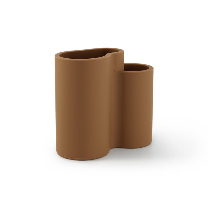 DESIGNSTUFF Store-All Cutlery Drainer/Holder, Camel