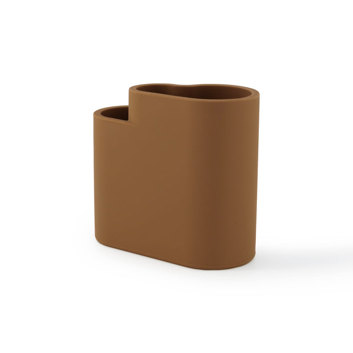 DESIGNSTUFF Store-All Cutlery Drainer/Holder, Camel