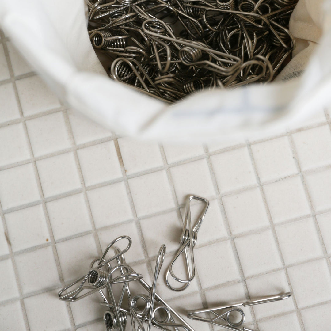 Enkel Studio Small Basket & Hang Pegs Bundle