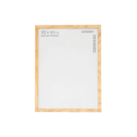 ENKEL STUDIO Wood Frame, 30x40cm, Oak