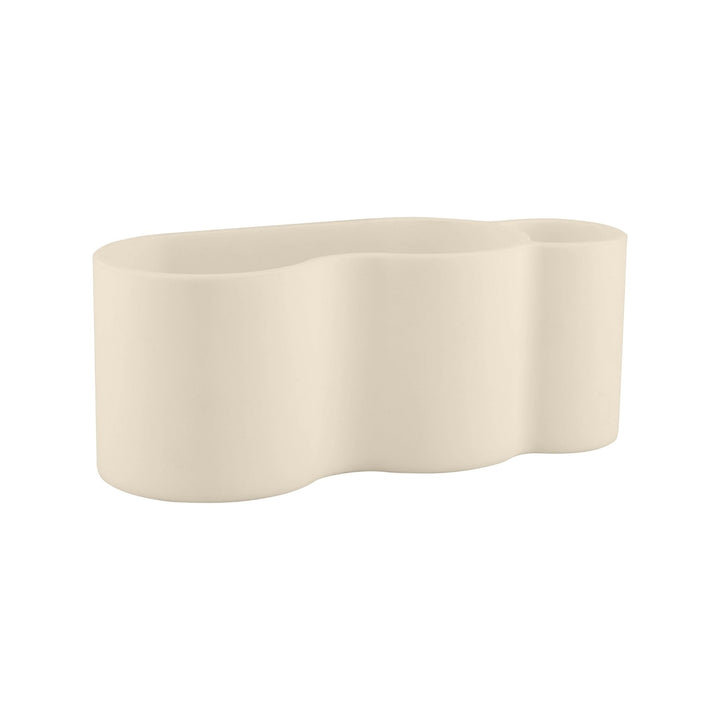 DESIGNSTUFF CURV Shower Caddy, Silicone/Adhesive, Sand