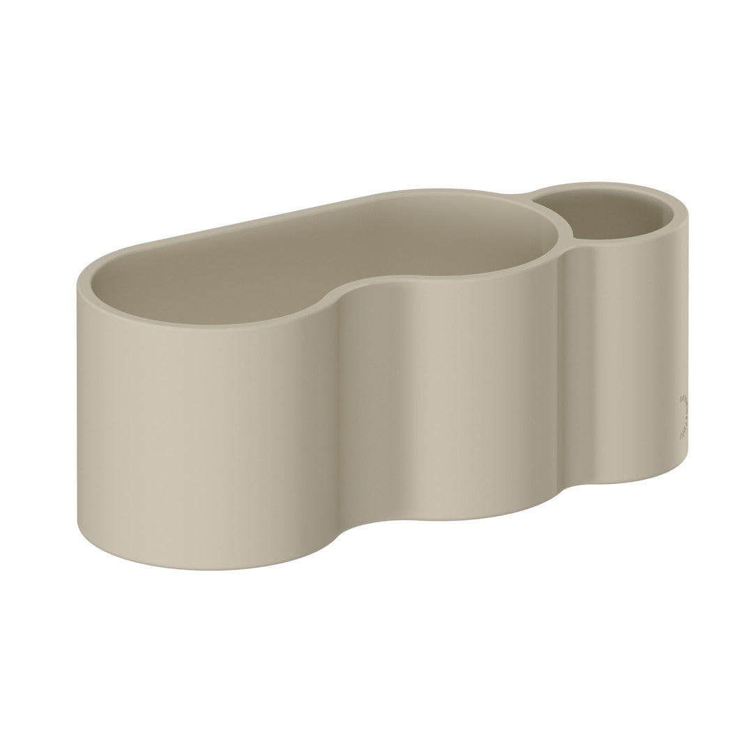 DESIGNSTUFF VANA Sink Caddy, Silicone, Sand