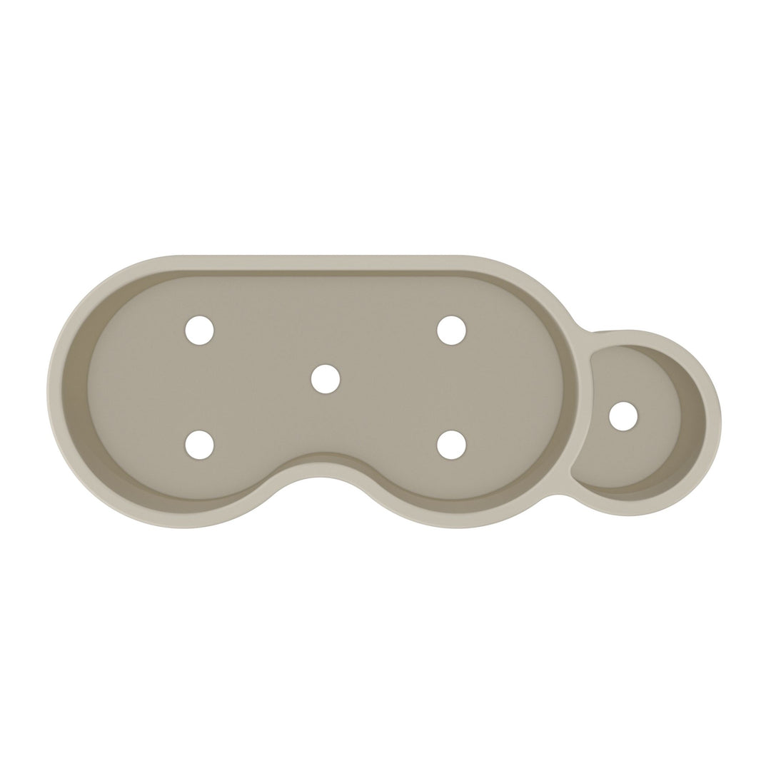 DESIGNSTUFF VANA Sink Caddy, Silicone, Sand