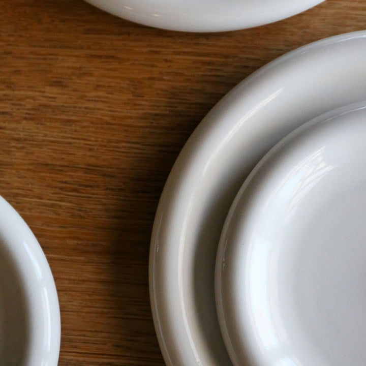 HAY Barro Plate, D24cm, Off-White (Set of 2)