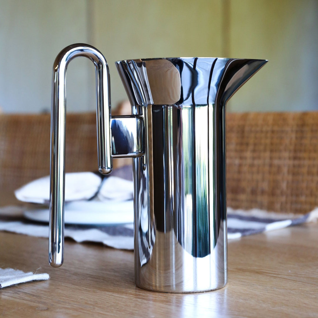 &TRADITION Momento Jug, 1L, Polished Stainless Steel